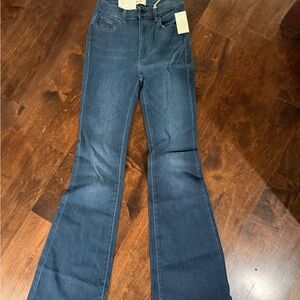 DL1961 Dark Blue Flare Jeans